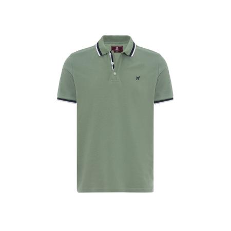 Williot Williot Shirt marine / olijfgroen / wit