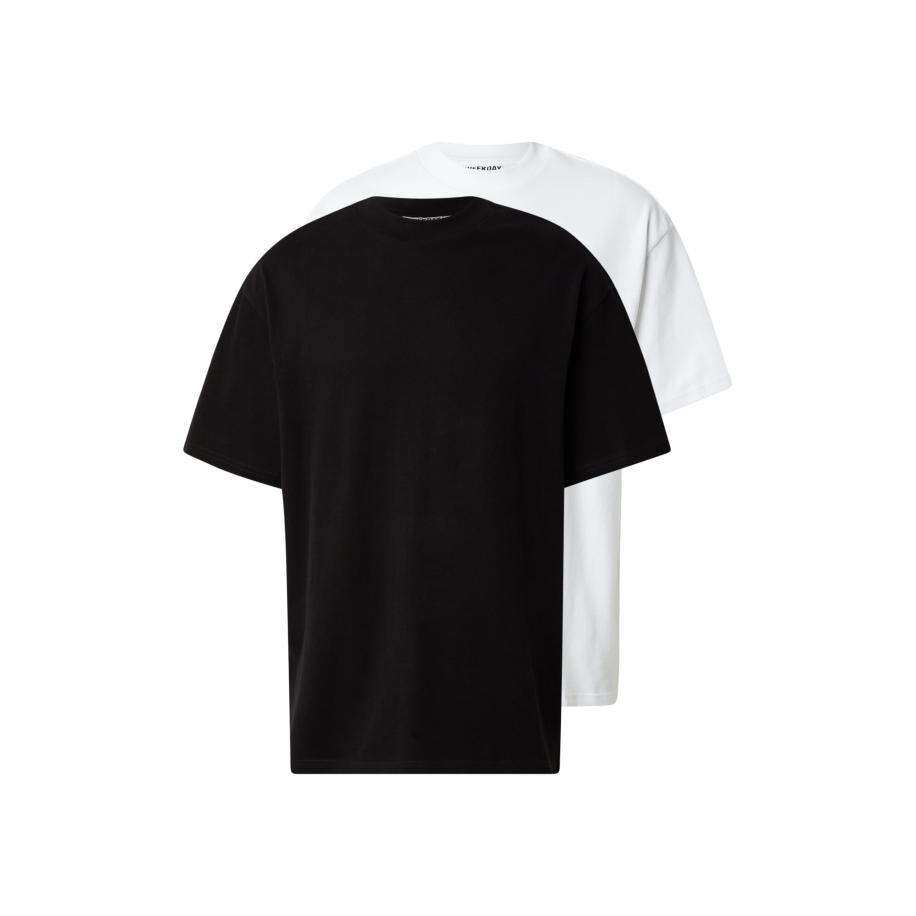 Weekday WEEKDAY Shirt Great zwart / wit -