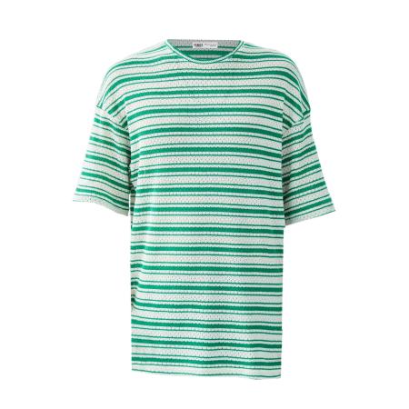 VAMOS CLO Shirt groen / wit