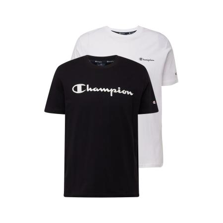 Champion Authentic Athletic Apparel Champion Authentic Athletic Apparel Shirt zwart / wit