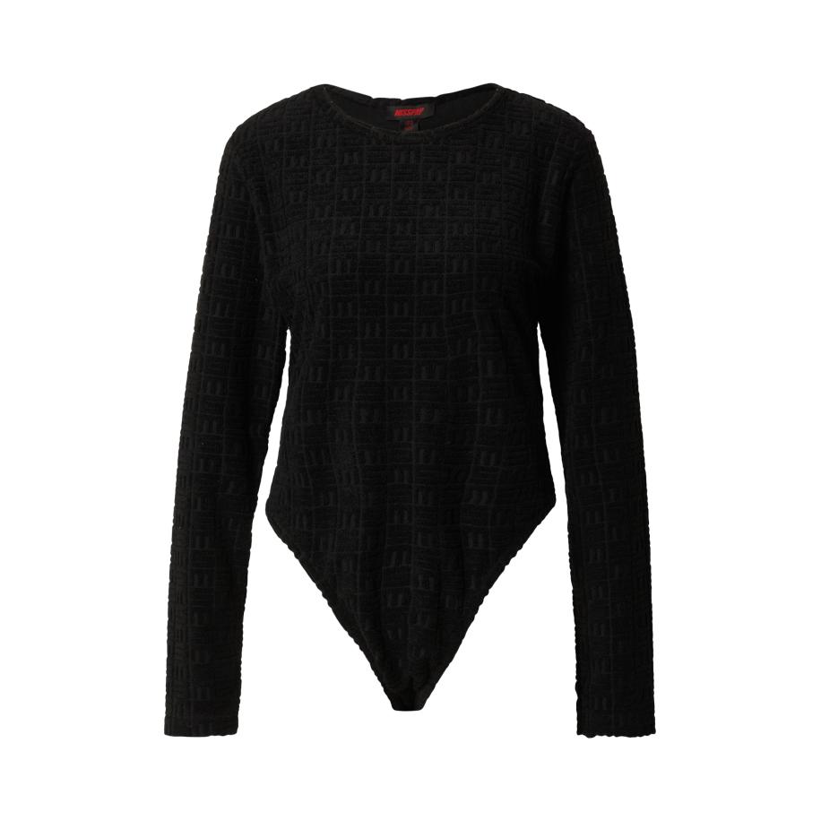 Misspap Misspap Shirt body zwart -