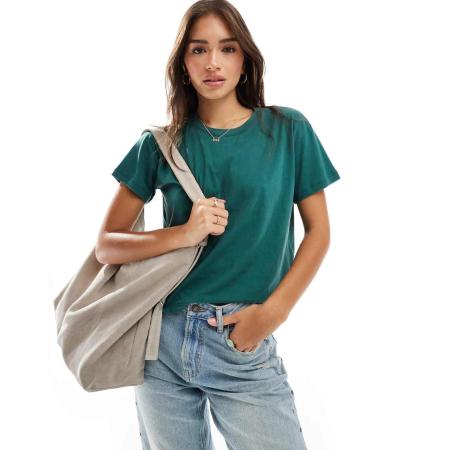 Hollister T-shirt met korte mouwen in lichtgroen