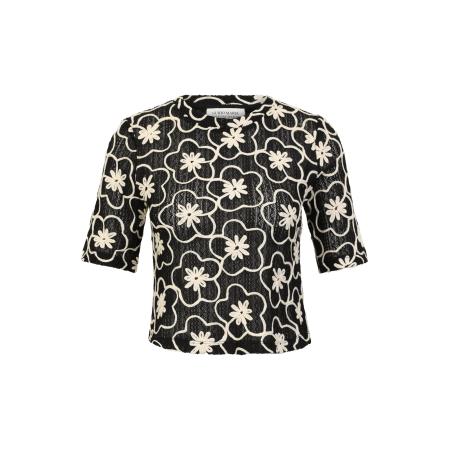 Guido Maria Kretschmer Guido Maria Kretschmer Women Shirt Corin zwart / wit