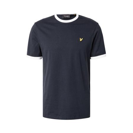 Lyle & Scott Lyle & Scott Shirt Ringer navy / wit