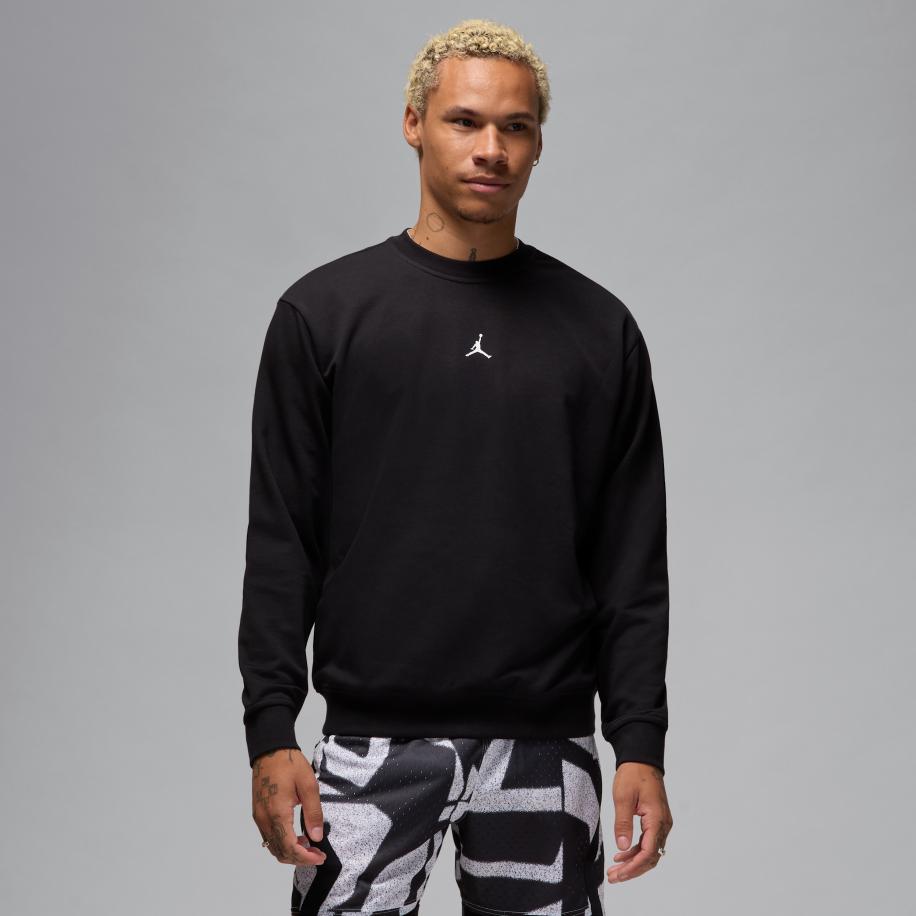Jordan Sport Crossover Dri-FIT sweatshirt met ronde hals voor heren - Zwart Zwart