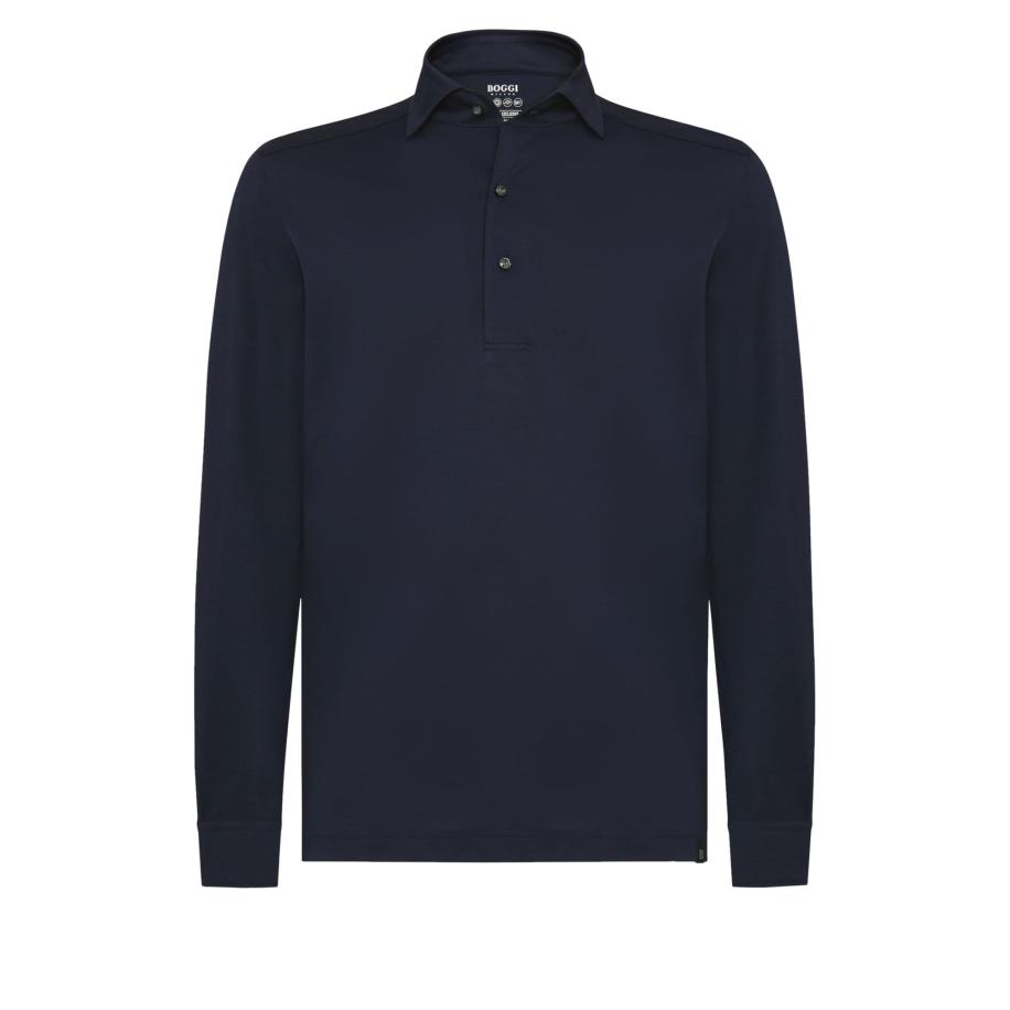 Boggi Milano Shirt donkerblauw Blauw