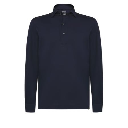 Boggi Milano Shirt donkerblauw