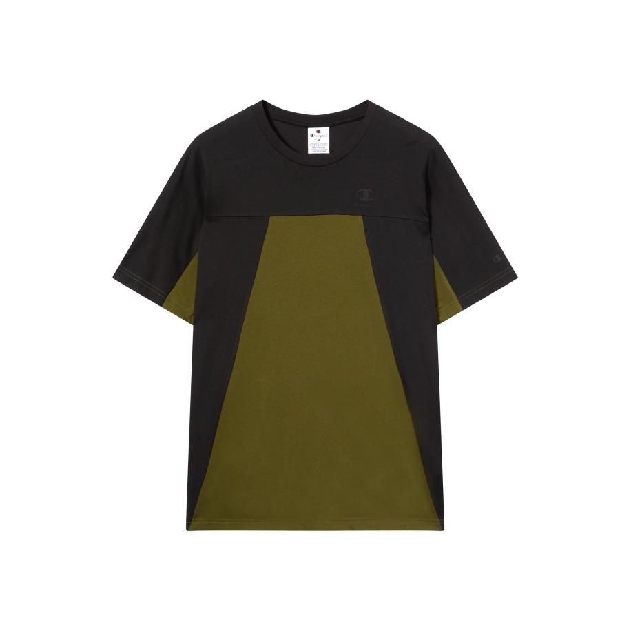 Champion Authentic Athletic Apparel Champion Authentic Athletic Apparel Shirt kaki / zwart -