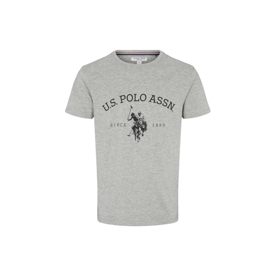 U.S. Polo Assn. U.S. POLO ASSN. Shirt Archibald blauw / grijs gemêleerd -
