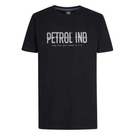 Petrol Industries Petrol Industries Shirt zwart / wit