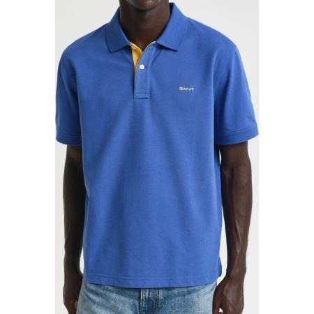 GANT Polo shirt Korte mouw blauw