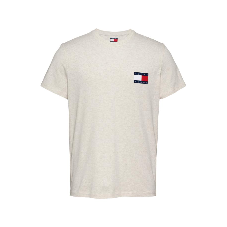Tommy Jeans Tommy Jeans Shirt ESSENTIAL beige gemêleerd / marine / rood / wit -