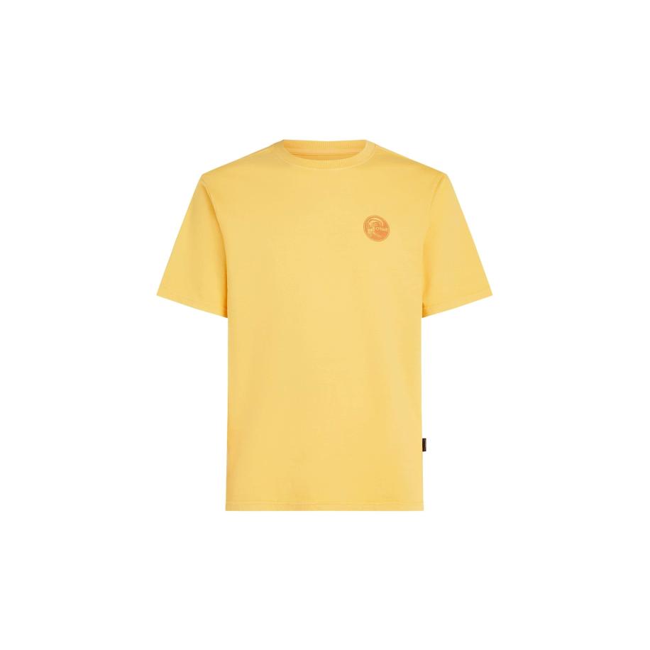 O'Neill ONEILL Shirt geel / pasteelgeel / olijfgroen / pasteloranje -