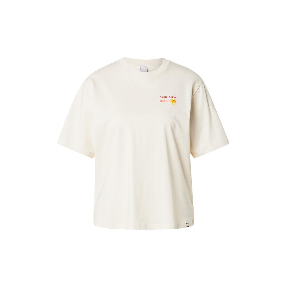 Iriedaily Iriedaily Shirt Carb Diem geel / cranberry / offwhite -