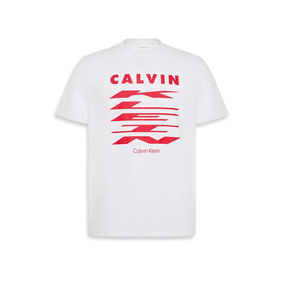 Calvin Klein Calvin Klein Jeans Shirt rood / wit -