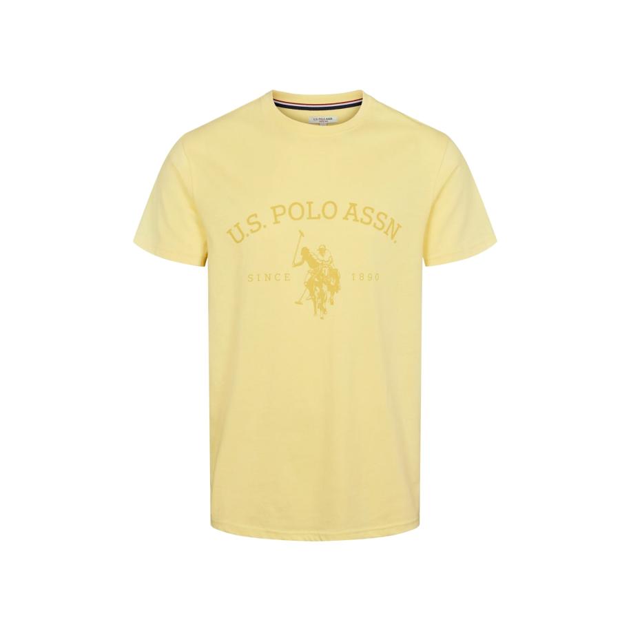 U.S. Polo Assn. U.S. POLO ASSN. Shirt Archibald lichtgeel -