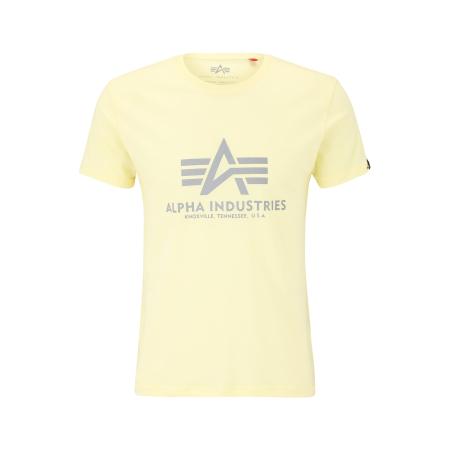 Alpha Industries ALPHA INDUSTRIES Shirt lichtgeel / grijs