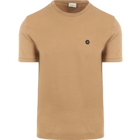 No Excess Luxurious Soft T-Shirt Beige