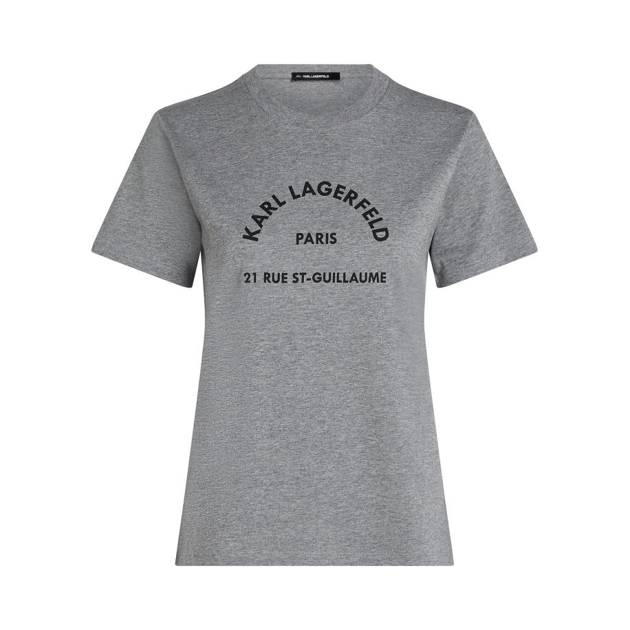 Karl Lagerfeld Karl Lagerfeld Shirt RUE ST-GUILLAUME grijs / zwart -