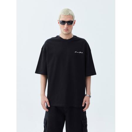 VAMOS CLO Shirt zwart / wit