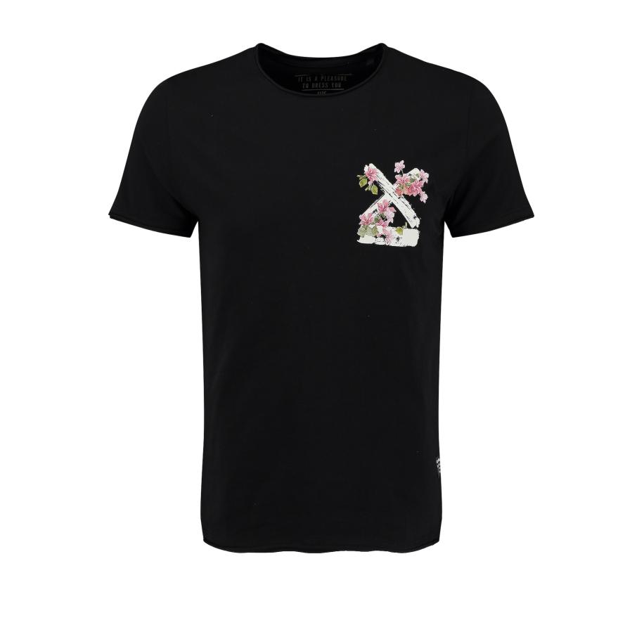 Key Largo Key Largo Shirt SUMMER SPLASH gemengde kleuren / zwart -