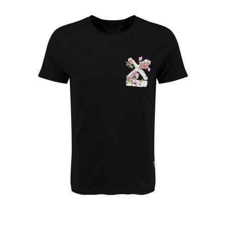 Key Largo Key Largo Shirt SUMMER SPLASH gemengde kleuren / zwart