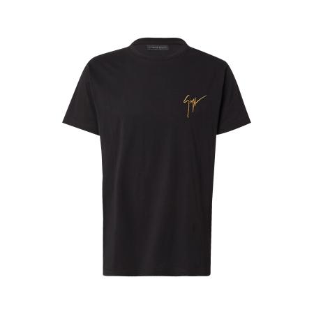 giuseppe zanotti Giuseppe Zanotti Shirt IRU0007 goudgeel / zwart