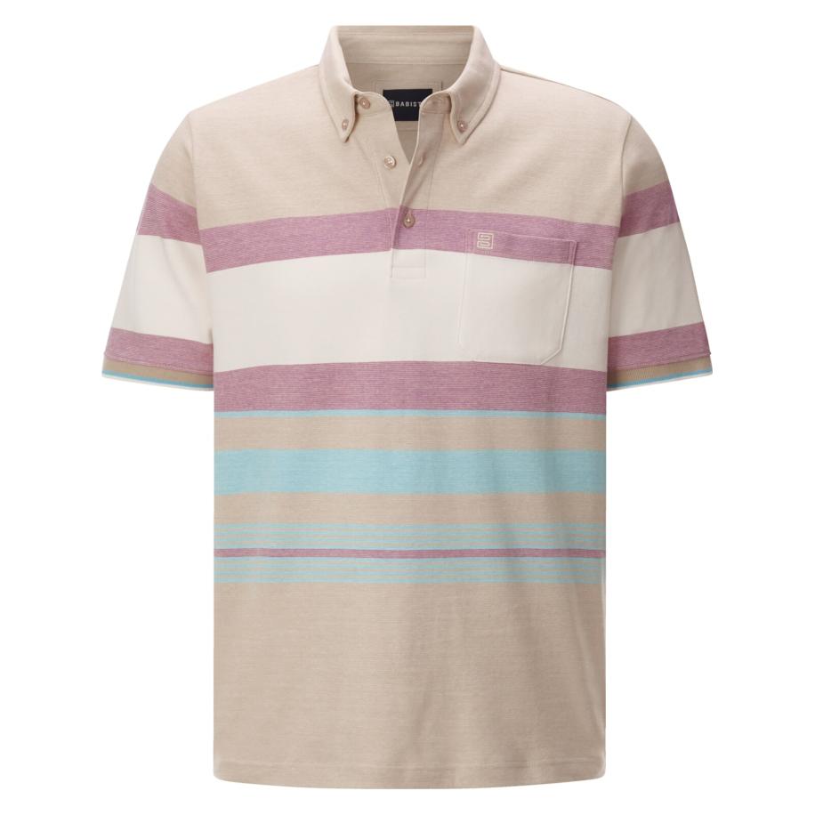 BABISTA BABISTA Shirt Elegoro beige / lichtblauw / rosa -