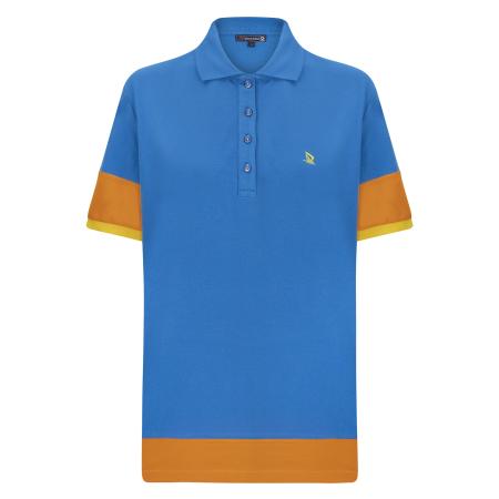 Giorgio di Mare Giorgio di Mare Shirt blauw / geel / oranje