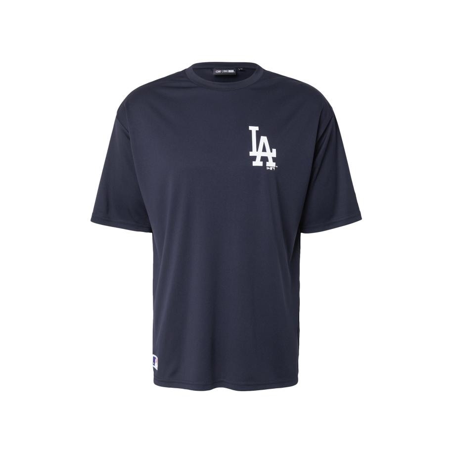 NEW ERA Shirt LEAGUE ESSENTIALS navy / wit Blauw
