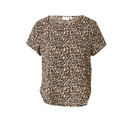 Vila VILA Shirt NATHAN sand / lichtbruin / zwart