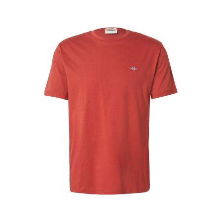 Gant GANT Shirt lichtgrijs / rood / oranjerood / wit