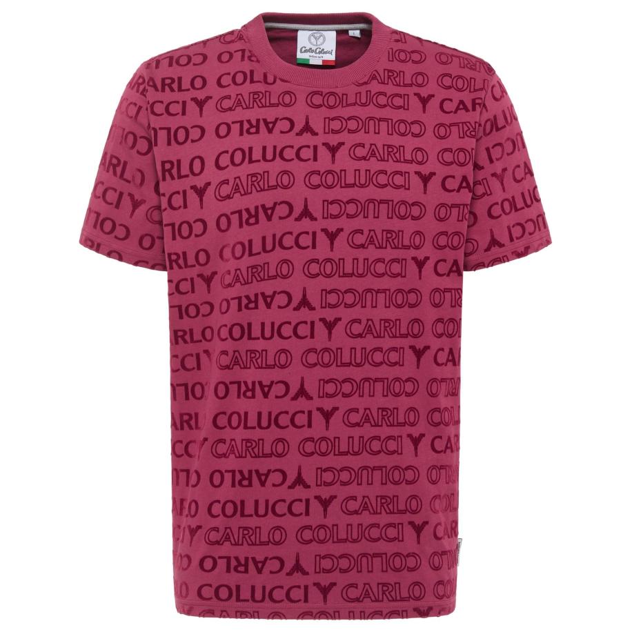 carlo colucci Carlo Colucci Shirt Di Penta bordeaux -
