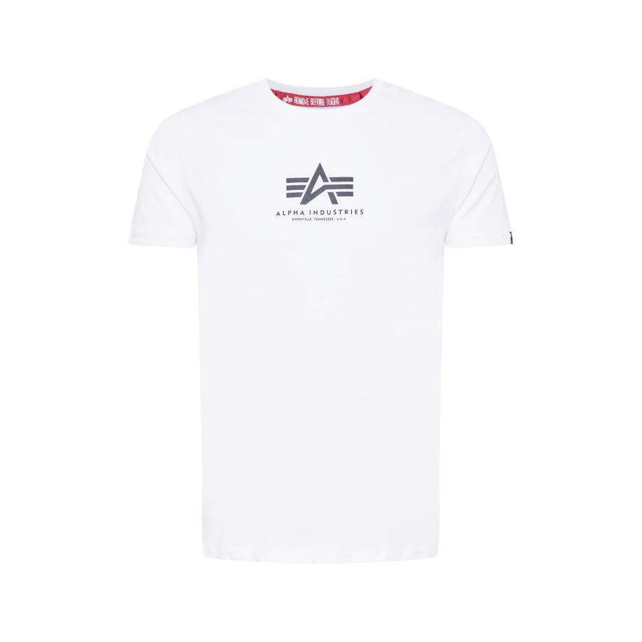 Alpha Industries ALPHA INDUSTRIES Shirt zwart / wit -