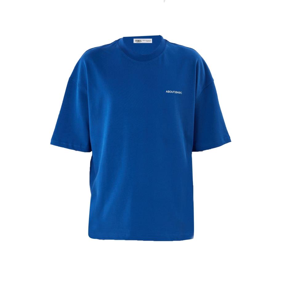 VAMOS CLO Shirt blauw / wit Blauw