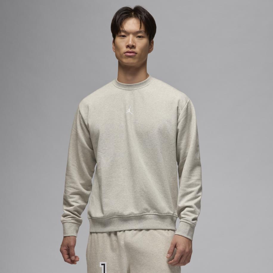 Jordan Sport Crossover Dri-FIT sweatshirt met ronde hals voor heren - Grijs Grijs