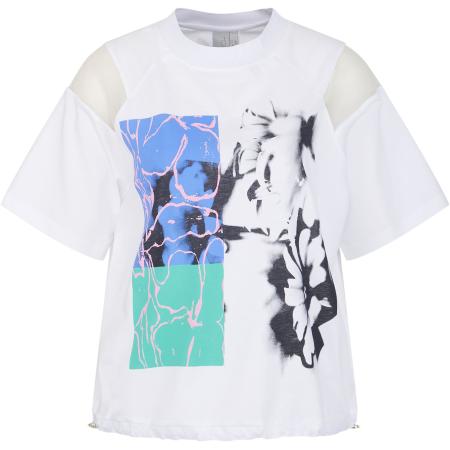 Kitzbühel Sportalm Kitzbühel Shirt turquoise / azuur / zwart / wit