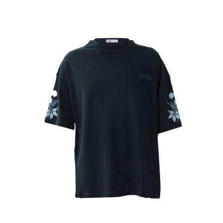 VAMOS CLO Shirt Everlasting Daisy gemengde kleuren / zwart