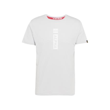 Alpha Industries ALPHA INDUSTRIES Shirt lichtgrijs / wit