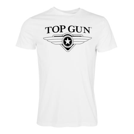 TOP GUN Shirt zwart / wit