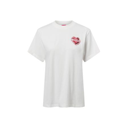 Hugo Boss HUGO Shirt Vintage Tee_14 taupe / kersrood