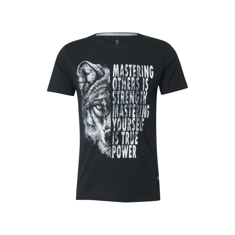 Key Largo Key Largo Shirt Mastering grijs / zwart / wit -