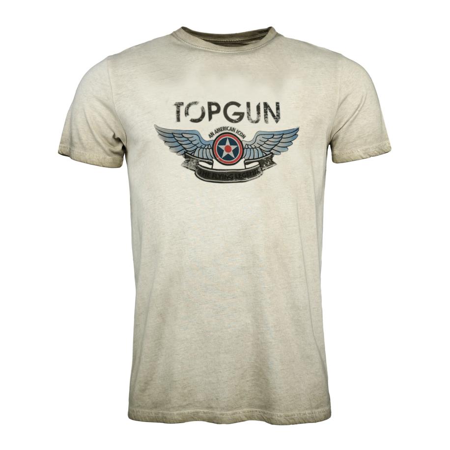 Top gun TOP GUN Shirt Construction lichtblauw / antraciet / olijfgroen -