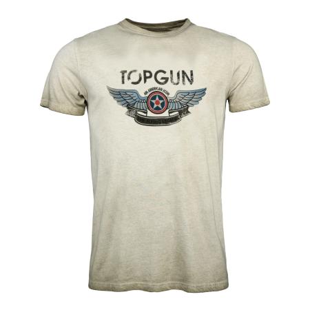 Top gun TOP GUN Shirt Construction lichtblauw / antraciet / olijfgroen