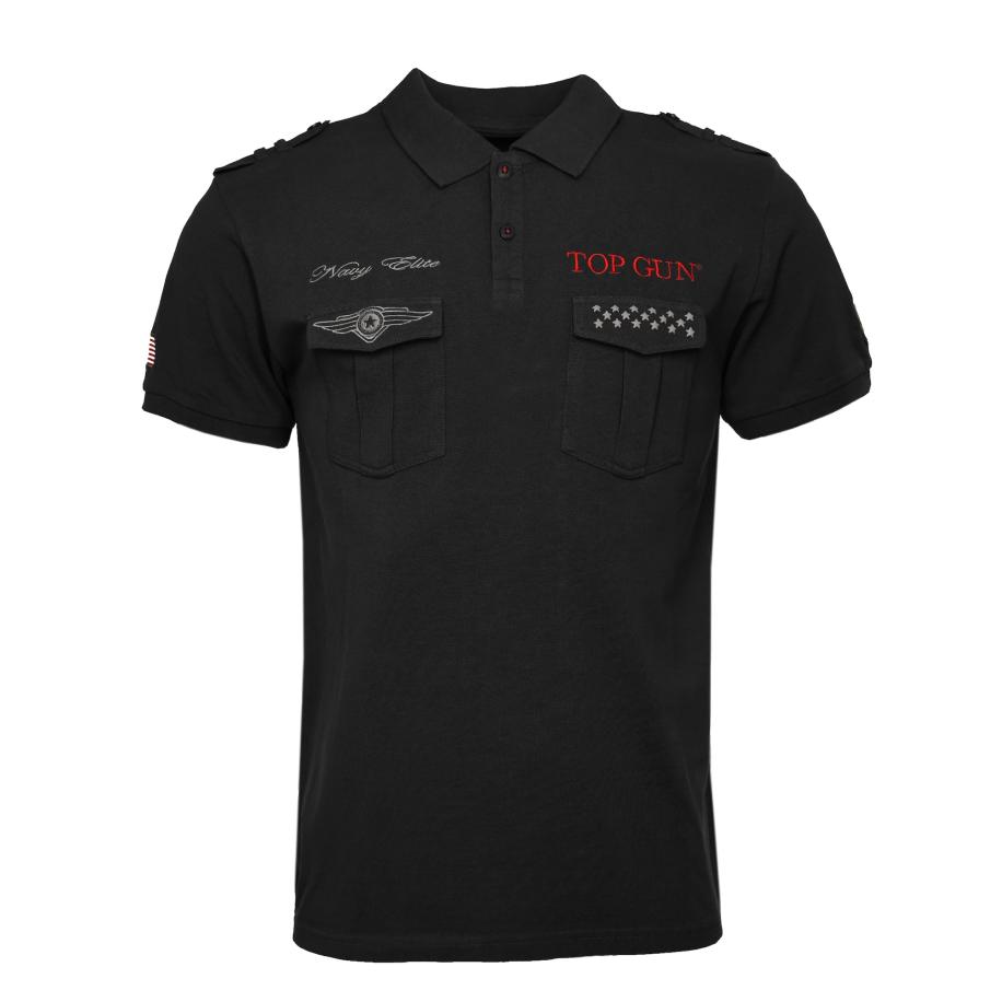 Top gun TOP GUN Shirt 20213003 gemengde kleuren / zwart -