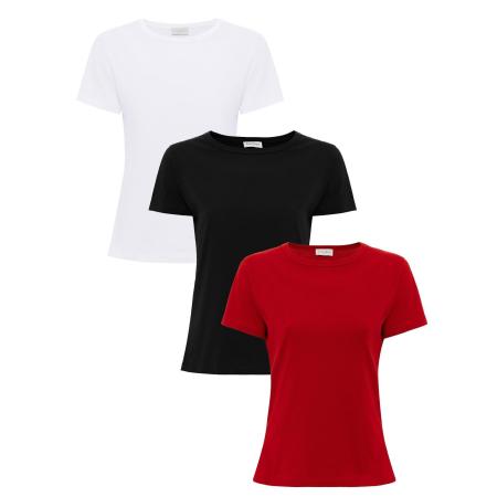 Cortera Cortera Shirt gemengde kleuren