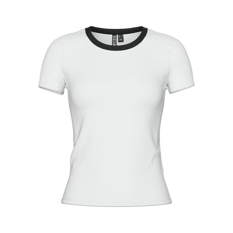 Pieces PIECES Shirt PCMay zwart / wit -