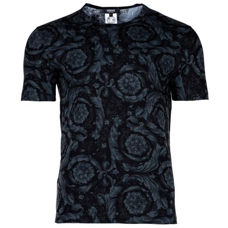 Versace VERSACE Shirt blauw / zwart