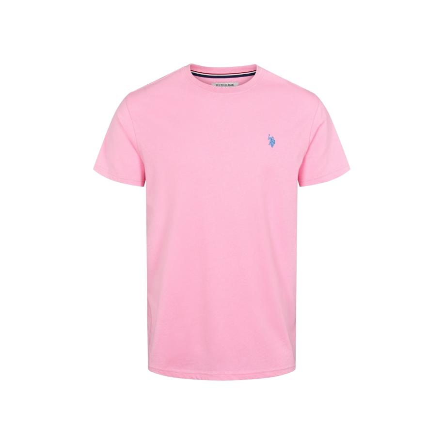 U.S. Polo Assn. U.S. POLO ASSN. Shirt Arjun lichtblauw / rosa -