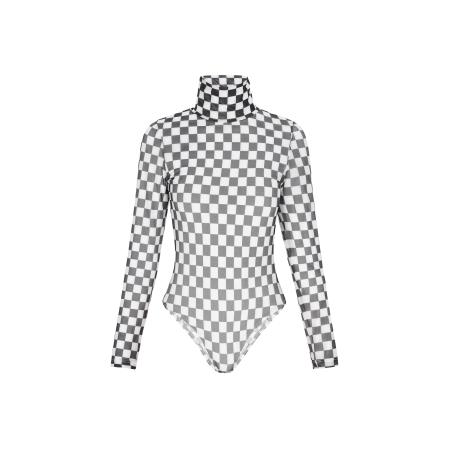 nelice nelice Shirt body Rock donkergrijs / wit